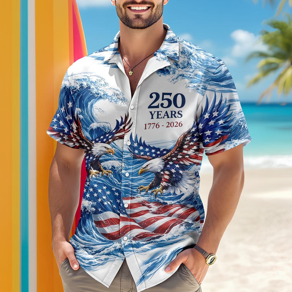 America's 250th Anniversary Hawaiian Shirt CH07 895578
