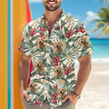 Custom Dog Photo In The Air Hawaii Shirt Gift For Dog Lovers HO82 893838