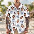 Custom Photo USA 250 Anniversary 1776-2026 Hawaiian Shirt HO82 902050
