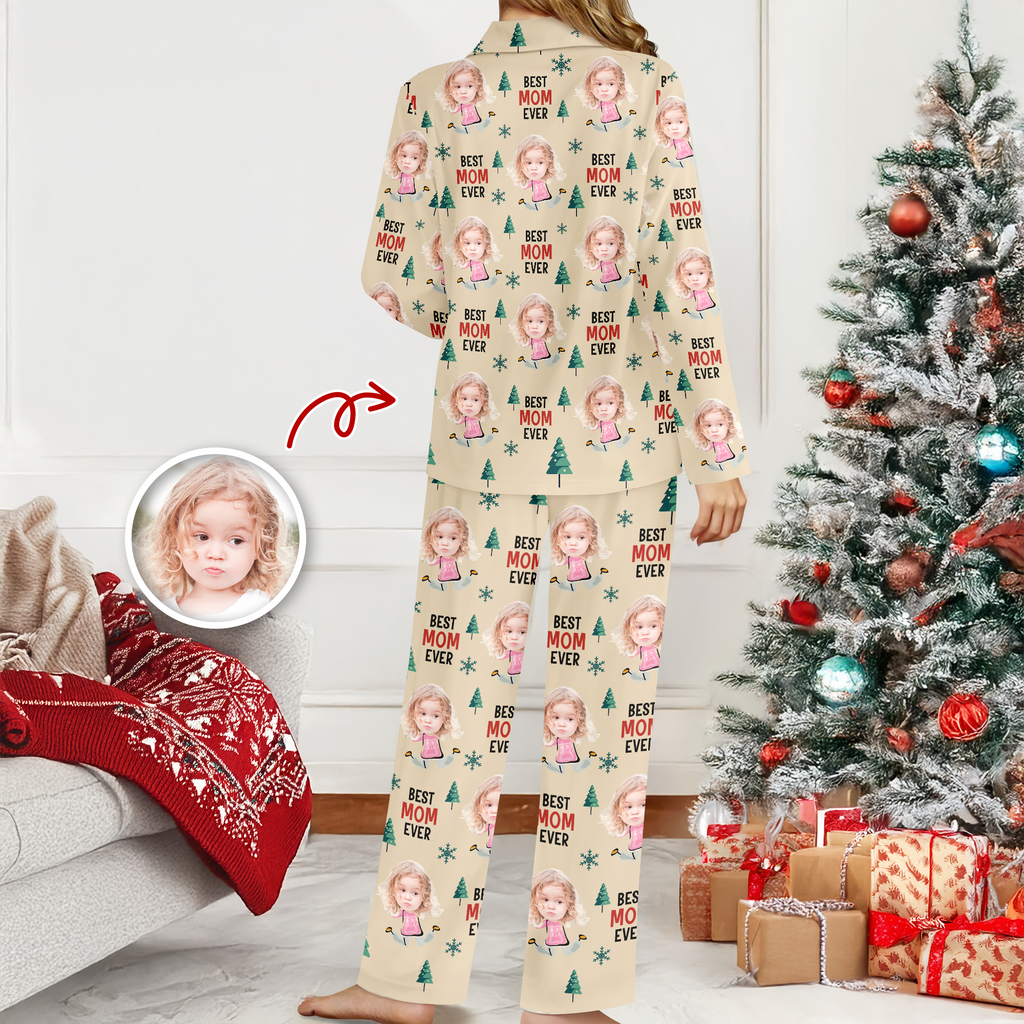Best Nana Ever Custom Photo Grandkids - Personalized Pajamas LM32 895039