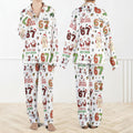 Santa Says Six Seven Meme Christmas Pajamas Set For Women and Kids LM32 897365