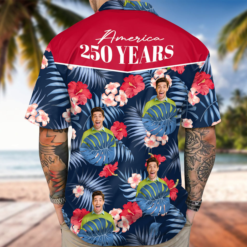 Custom Photo 250 Years 1776 - 2026 Hawaii Shirt TH10 898373