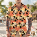 Custom Dog Face Hawaiian Shirt For Summer Holiday Dog Dad Gift CH07 911378