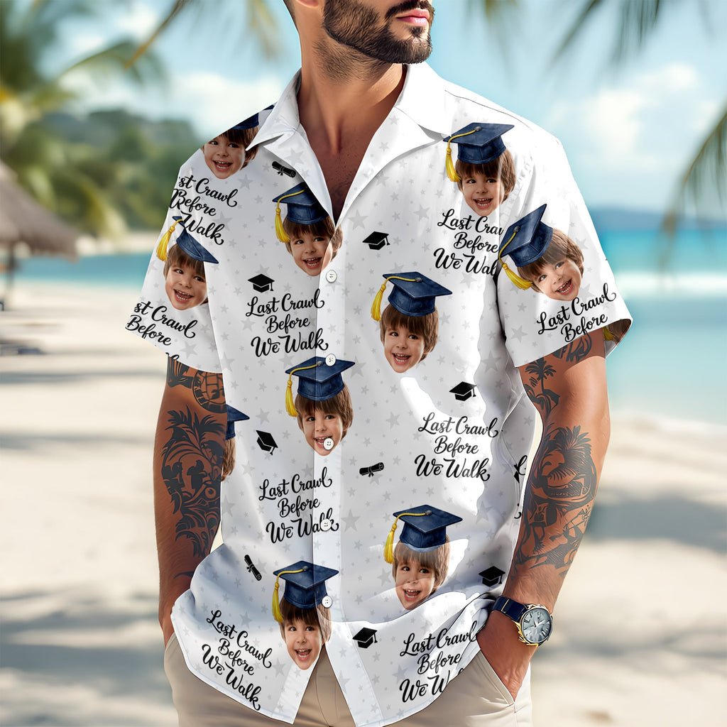 Custom Photo Look Who's Graduated Hawaii Shirt Graduation Gift HA75 921222