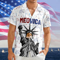 Custom Cat Photo Meowica Hawaii Shirt TH10 169433