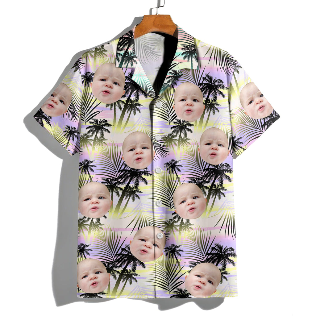 Custom Photo Tropical Summer Hawaii Shirt HO82 902380