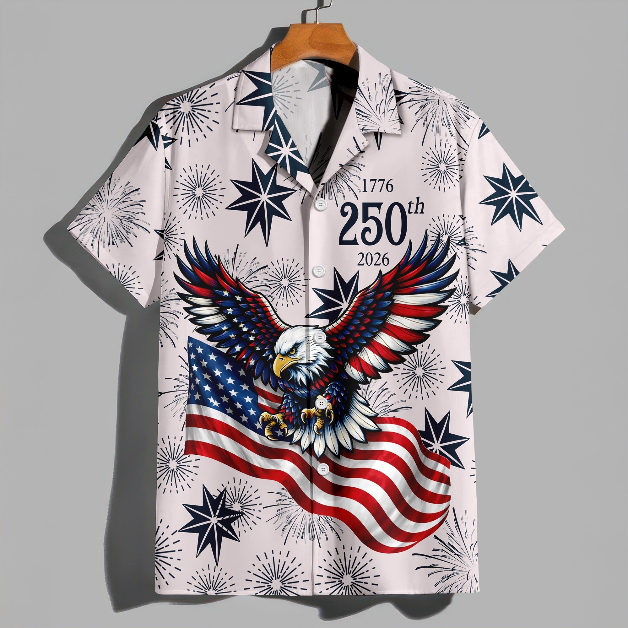Personalized America's 250th Anniversary Hawaiian Shirt CH07 910342