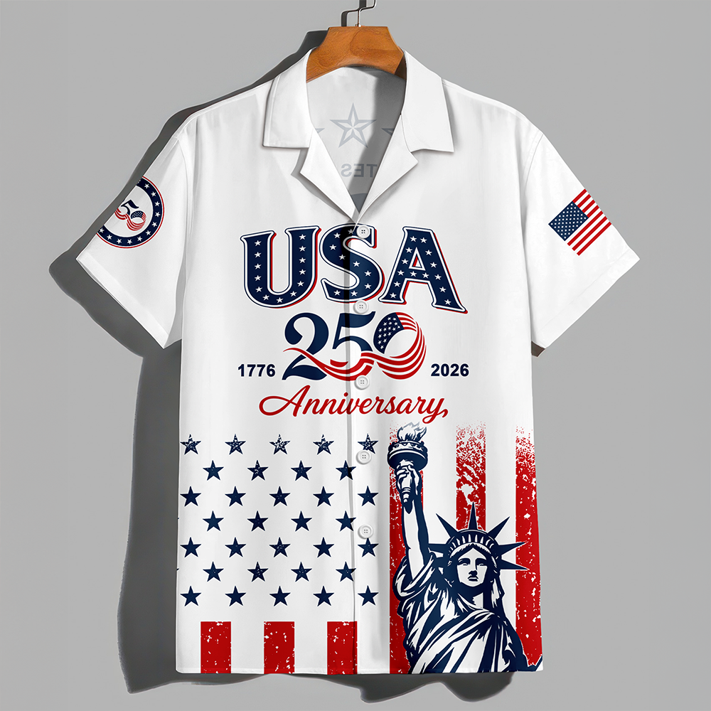 USA 250 Anniversary 1776 - 2026 Hawaiian Shirt TH10 169951