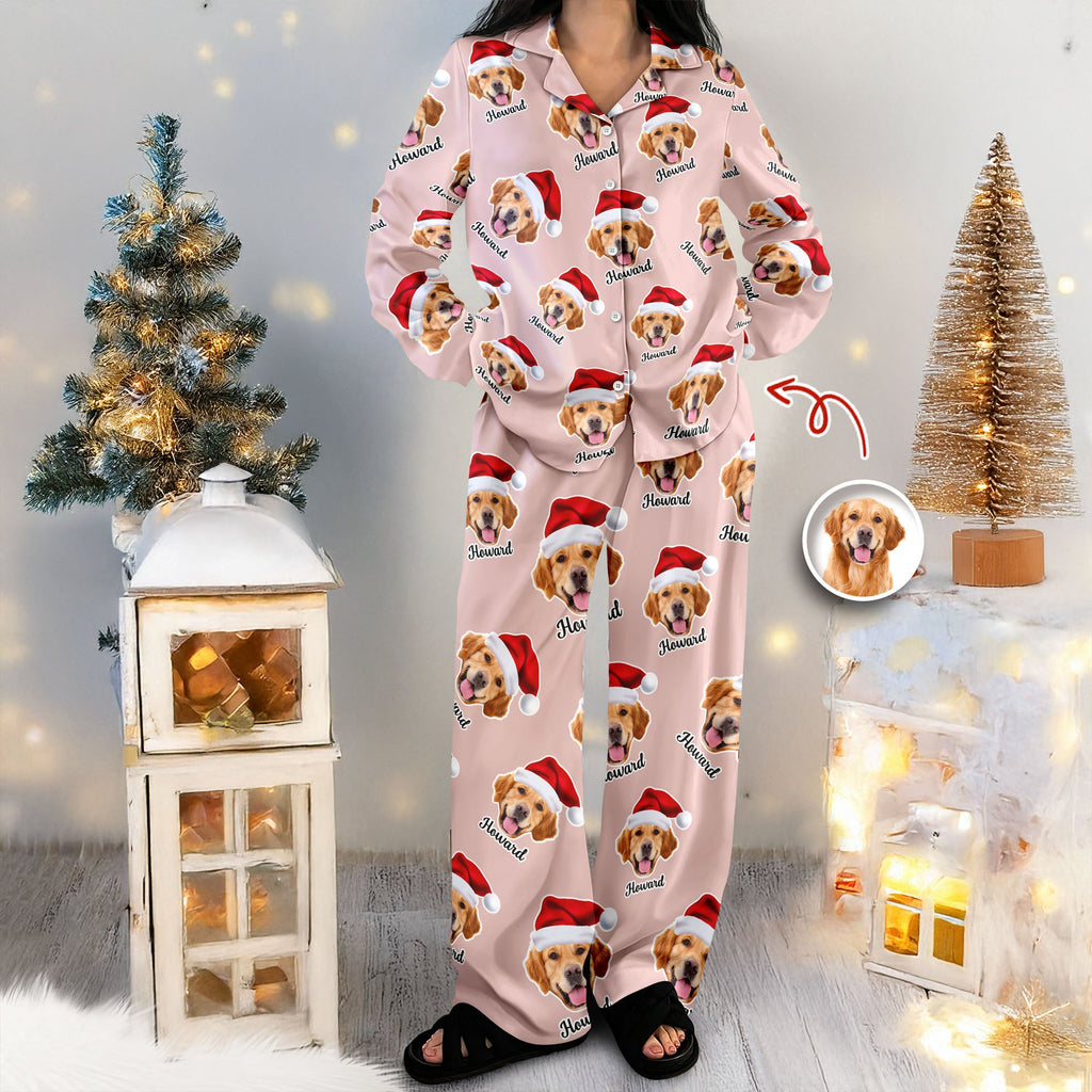 Custom Dog Photo Personalized Cute Puppy Pajamas CH07 899670