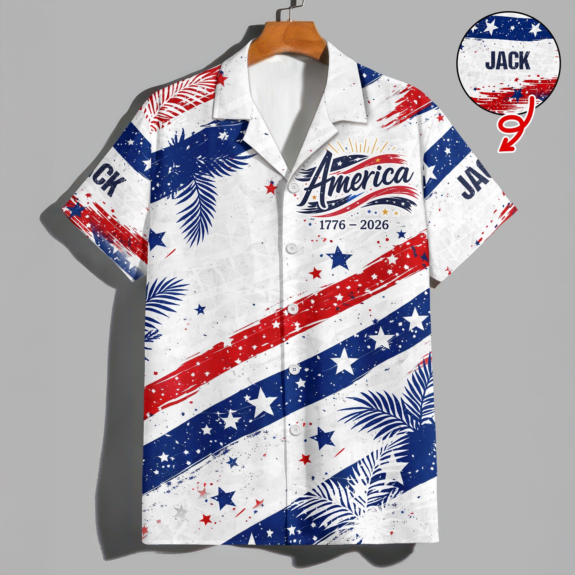 Custom Name 250 Years Semiquincentennial 1776-2026 Hawaii shirt HO82 901700