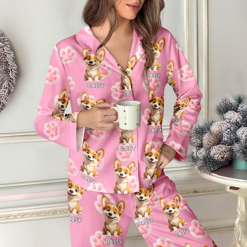 Custom Cute Dog 3D Pajamas Personalized Gifts For Dog Lovers CH07 899274