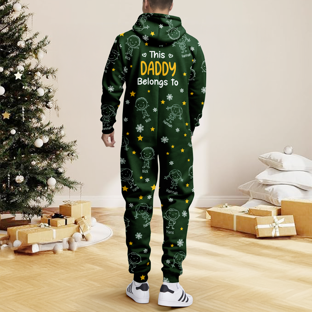 This Mommy Belongs To Kids - Personalized Onesie Pajamas HO82 900516