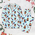 Custom Photo America Coquette Bows Pajamas Set Gift For Independence Day CH07 896100