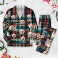 Custom Dog Photo Fluffy Pajamas Gift for Dog Lovers CH07 896268