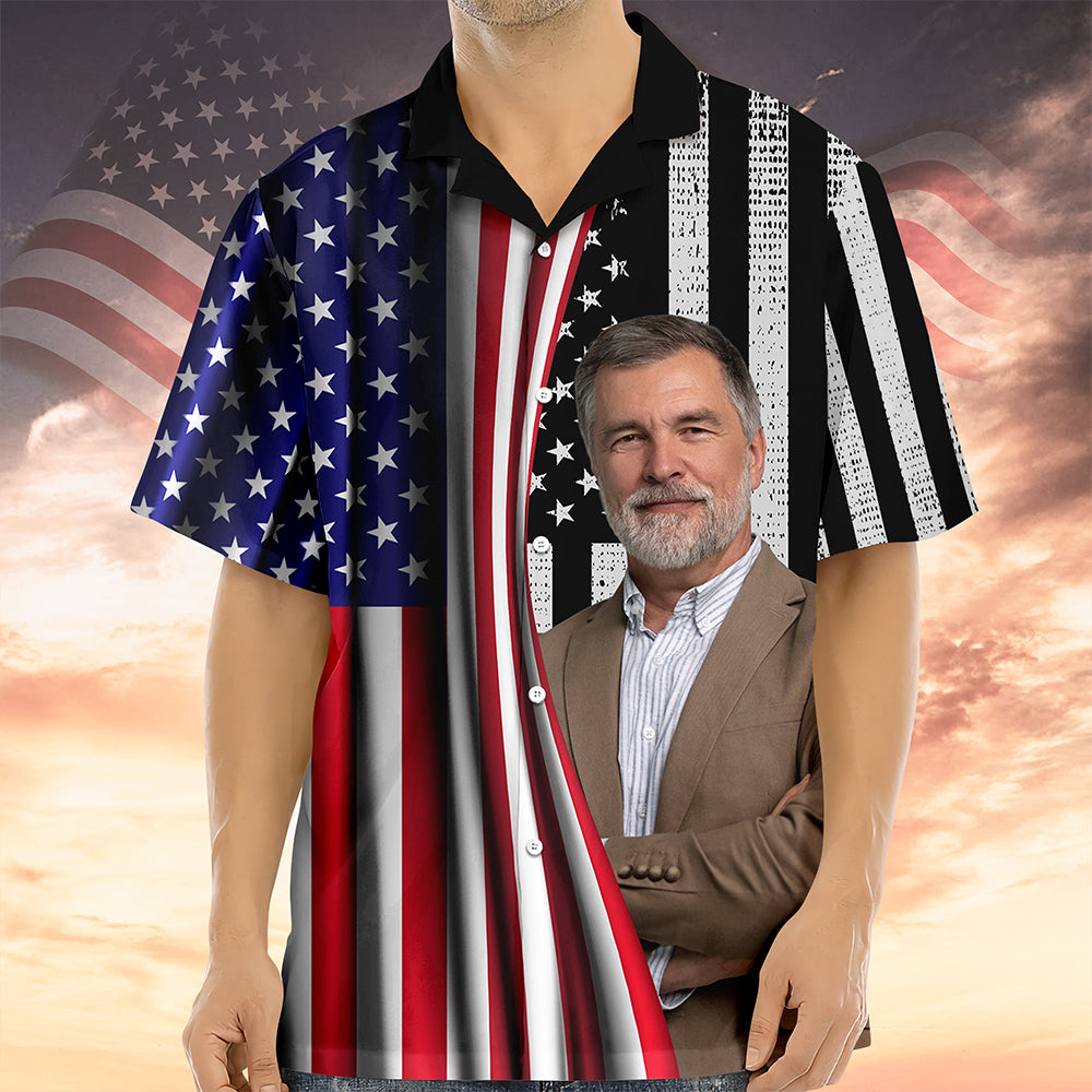 Custom Photo Best Dad Ever Hawaii Shirt TH10 892955