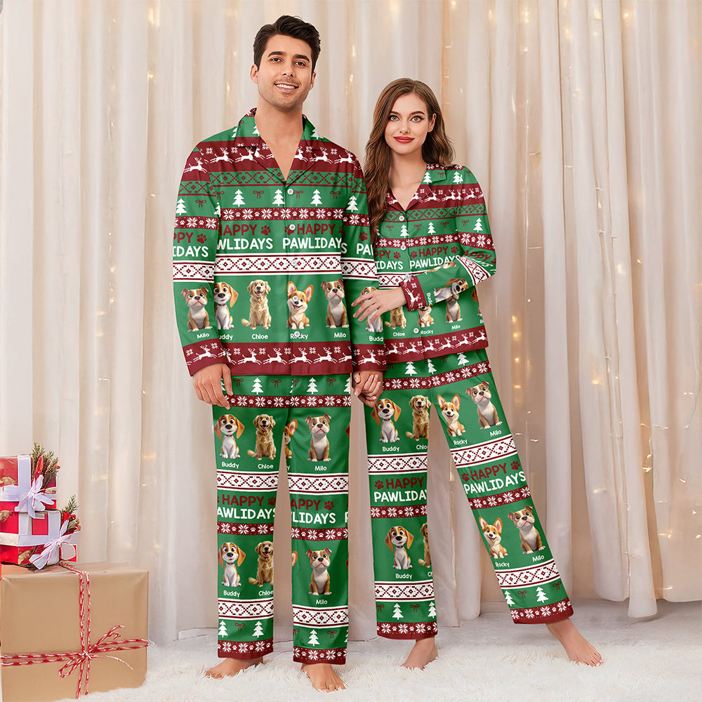 Personalized Merry Woofmas Pajamas Gift For Pet Lovers TH10 896487