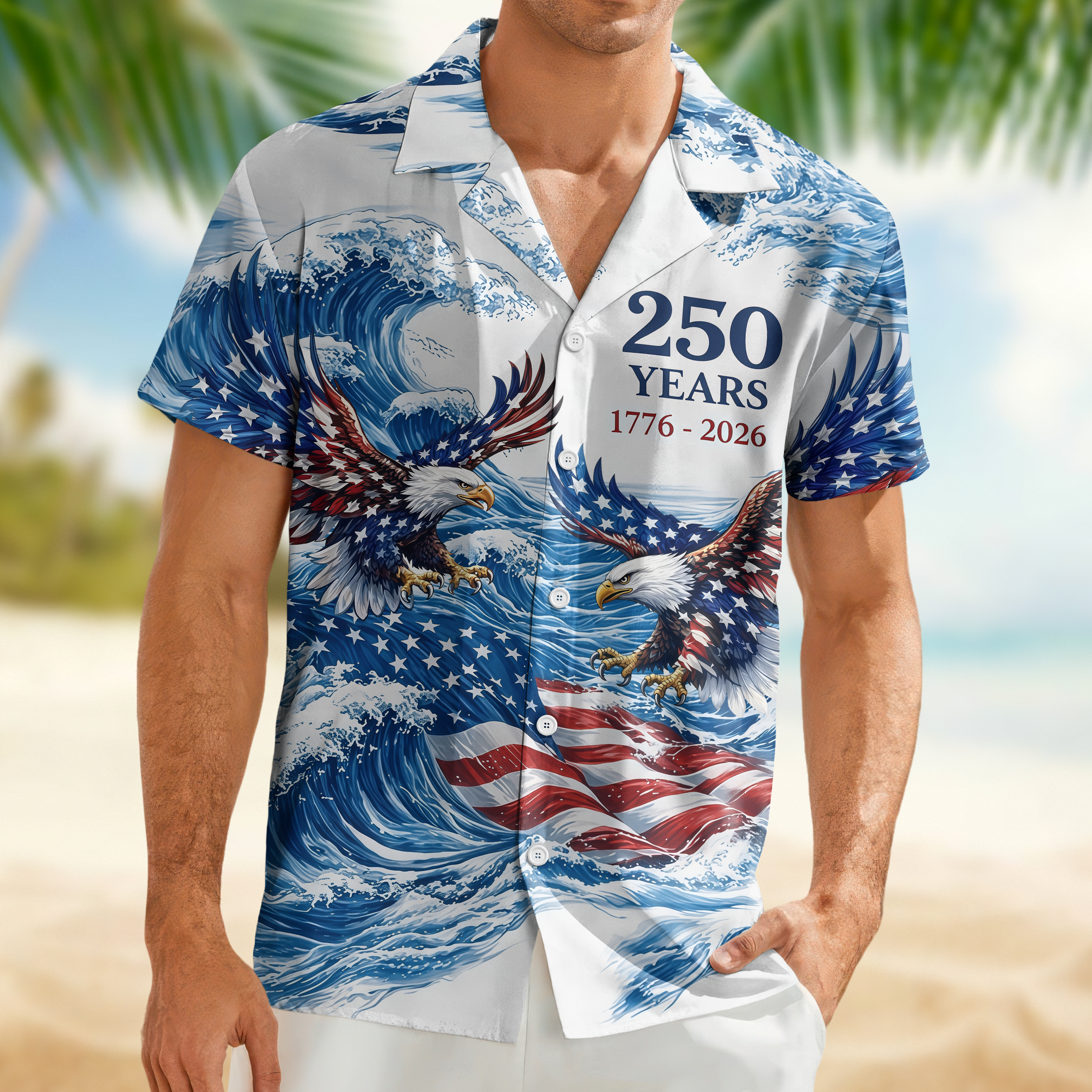 America's 250th Anniversary Hawaiian Shirt CH07 895578