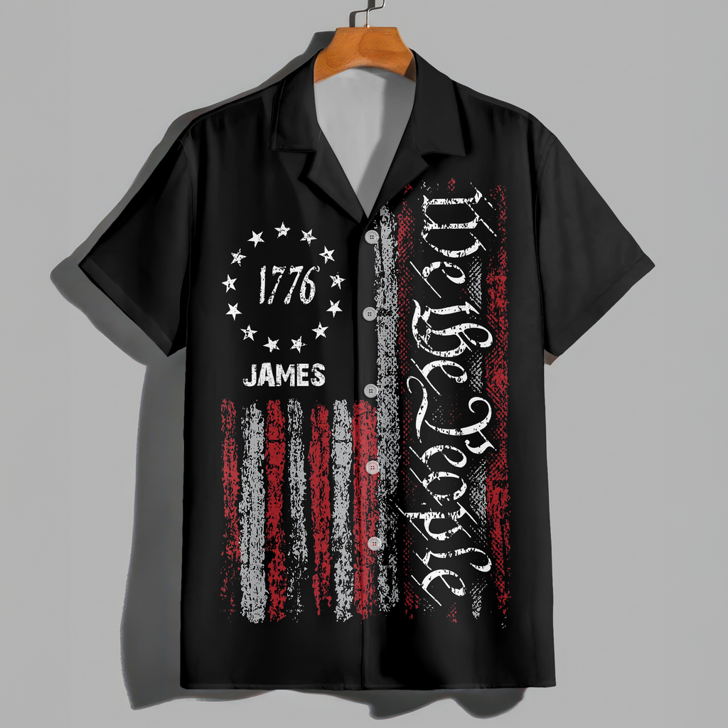 Custom Name We The People Hawaii Shirt TH10 896383