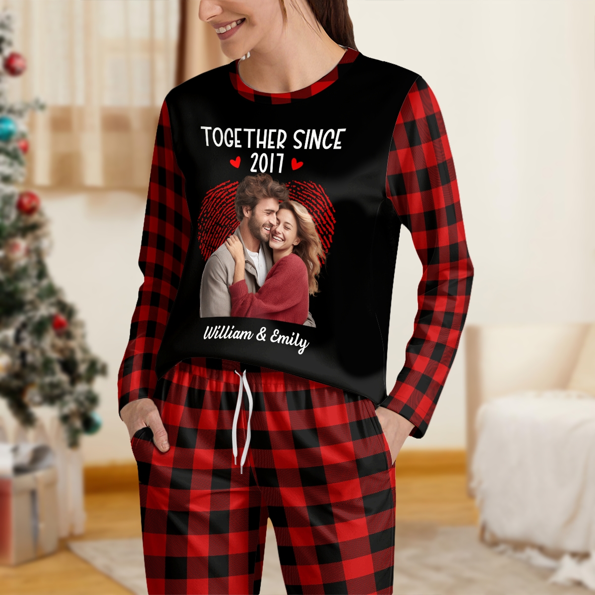 Together Since – Personalized Sleepwear Gift For Couple HO82 900780