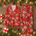 Custom Best Dog Mom Dog Dad Photo Personalized Pajamas Gift For Dog Lovers CH07 896498