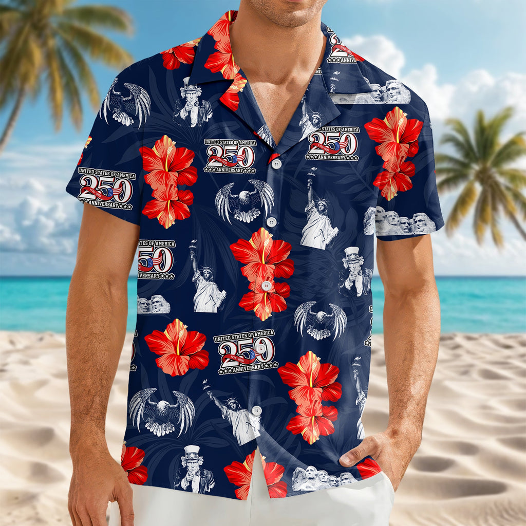 Personalized 250 Anniversary 1776-2026 Hawaii Shirt TH10 898867