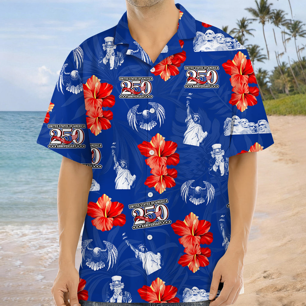 Personalized 250 Anniversary 1776-2026 Hawaii Shirt TH10 898867