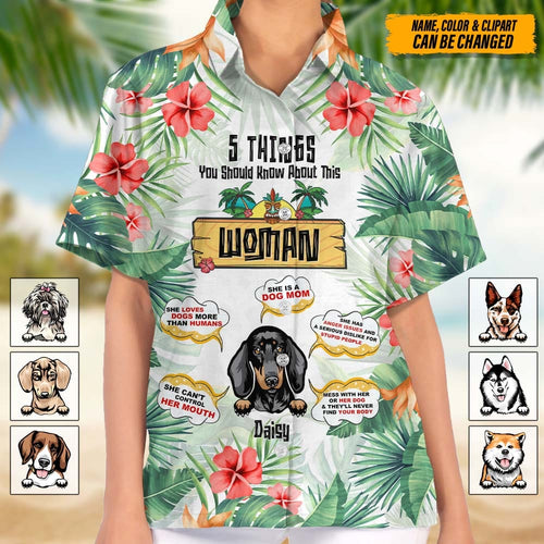 5 Things You Should Know About This Woman Dog Clipart Hawaiian Shirt N304 HN590