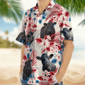 Cow American Flag Hawaiian Shirt, Upload Photo 888382