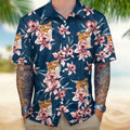 Custom Cat Photo Lily Flowers Design Hawaii Shirt N304 test_arena