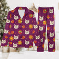 Custom Cat Photo With Decoration Hippie Pajamas T368 888892