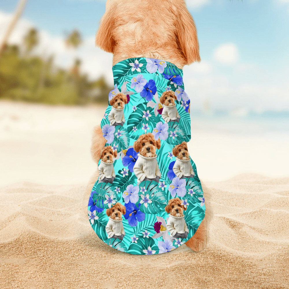 Custom Cool Photo For Dog Lover Dog's Hawaii Shirt TH10 892427
