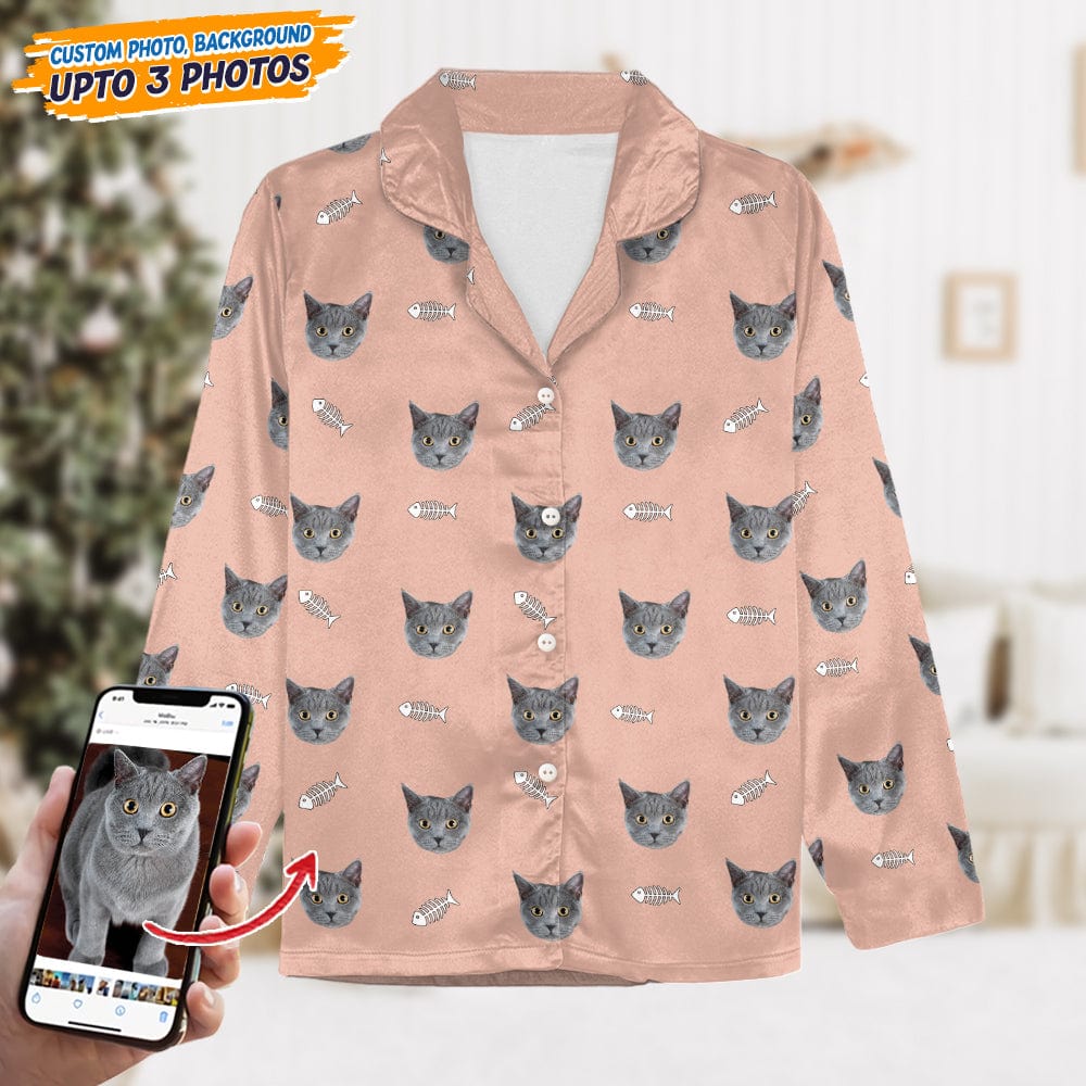Custom Dog Cat Photo With Icon Decoration Pet Pajamas T368 HA75 888798