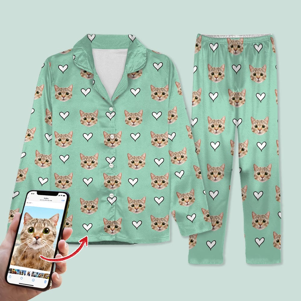 Custom Dog Cat Photo With Icon Decoration Pet Pajamas T368 HA75 888798