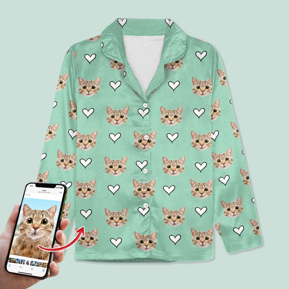 Custom Dog Cat Photo With Icon Decoration Pet Pajamas T368 HA75 888798