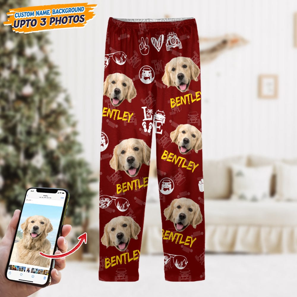 Custom Dog Cat Photo Offroad Pajamas TA29 888796