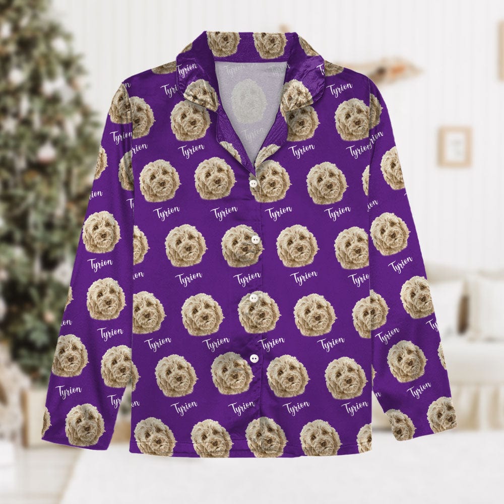 Custom Dog Cat Portrait And Add Name Pet Pajamas T368 889640