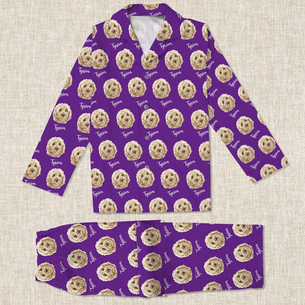 Custom Dog Cat Portrait And Add Name Pet Pajamas T368 889640