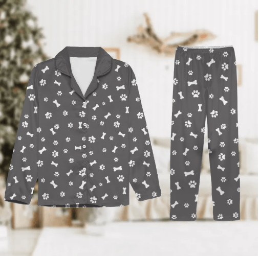 Custom Dog Face Photo With Colorful Background Pajamas HO82 T368 889957