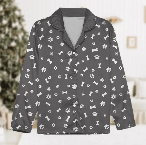 Custom Dog Face Photo With Colorful Background Pajamas HO82 T368 889957