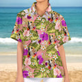 Custom Dog Photo Tropical Style Woman Hawaii Shirt N304 889567
