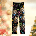 Custom Dog Photo With Paw And Bone Pattern Pajamas TA29 889912