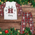 Custom Face Photo And Name With Christmas Pattern Sleepwear TH10 891641