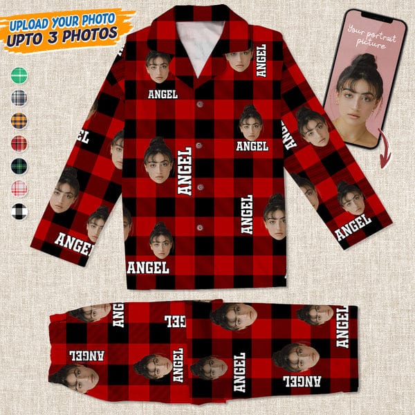 Custom Photo Human Face For Bestie Pajamas K228 888774