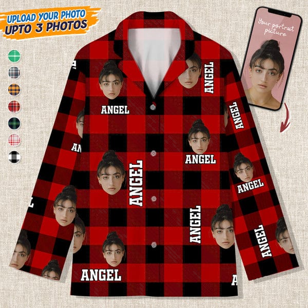 Custom Photo Human Face For Bestie Pajamas K228 888774