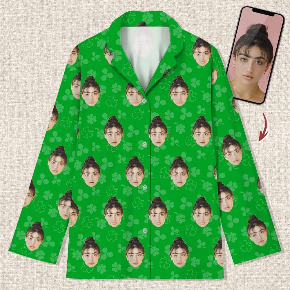Custom Face Photo Irish Pajamas K228 888863