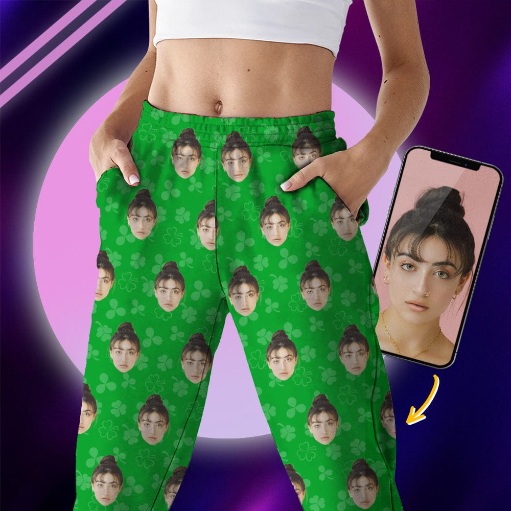 Custom Face Photo Irish Pajamas K228 888863