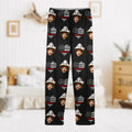 Custom Face Photo Thin Line Flag Thin Red Line Pajamas N369 888794