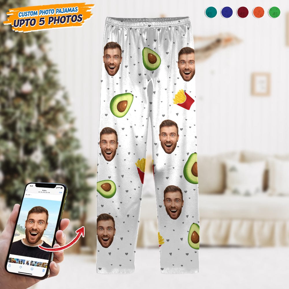 Custom Face Photo With Accessories Pajamas T368 888713