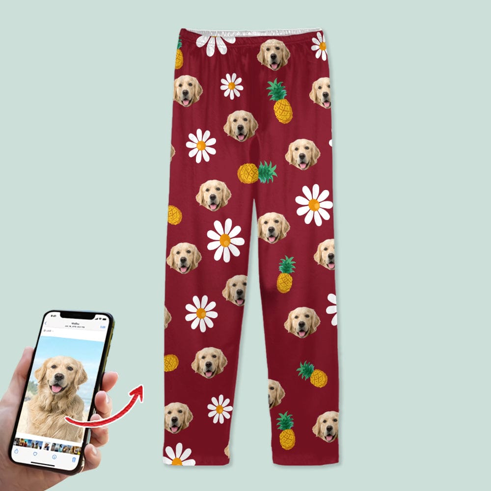 Custom Face Photo With Accessories Pattern Pajamas T368 888720