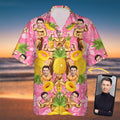 Custom Face Photo With Muscle Hawaiian Shirt TA29 889519